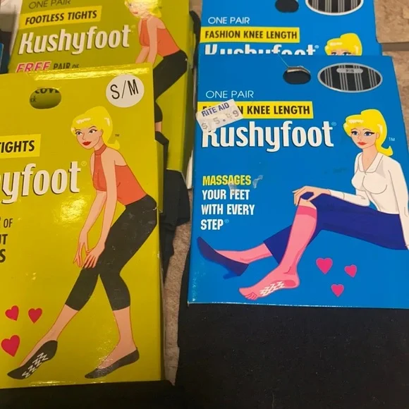 🎁 Kushyfoot Fishnet & Footless Tights Bundle - Picture 6 of 8